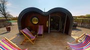 Let’s Glamp Retro offers luxury glamping pods in Wales